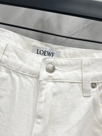 Unisex Straight-Leg Denim Jeans – Washed Finish