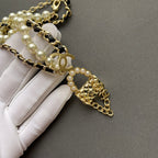 Mini Bag & Pearl Chain Necklace – Statement Design