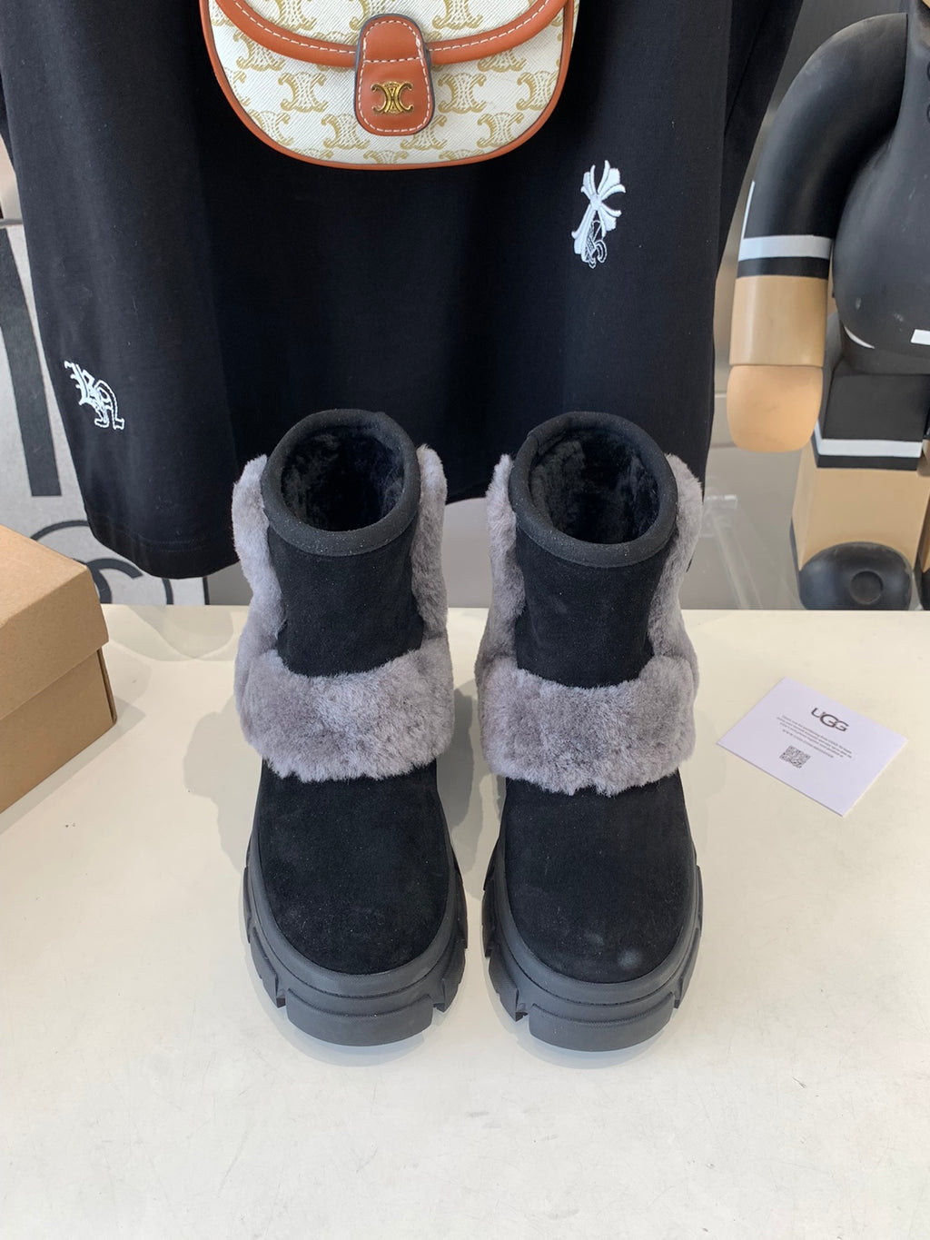 Winter Platform Wedge Snow Boots