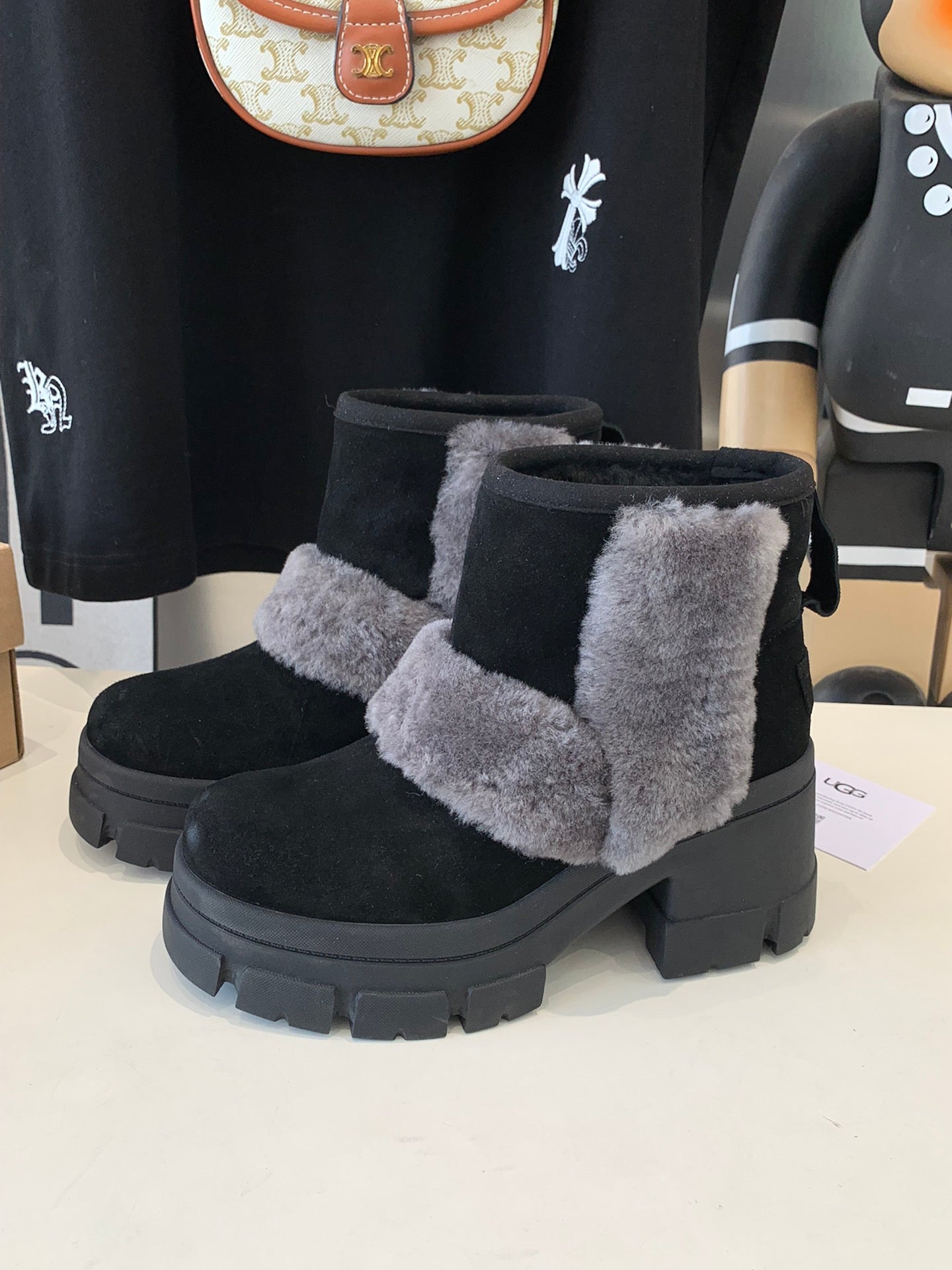 Winter Platform Wedge Snow Boots