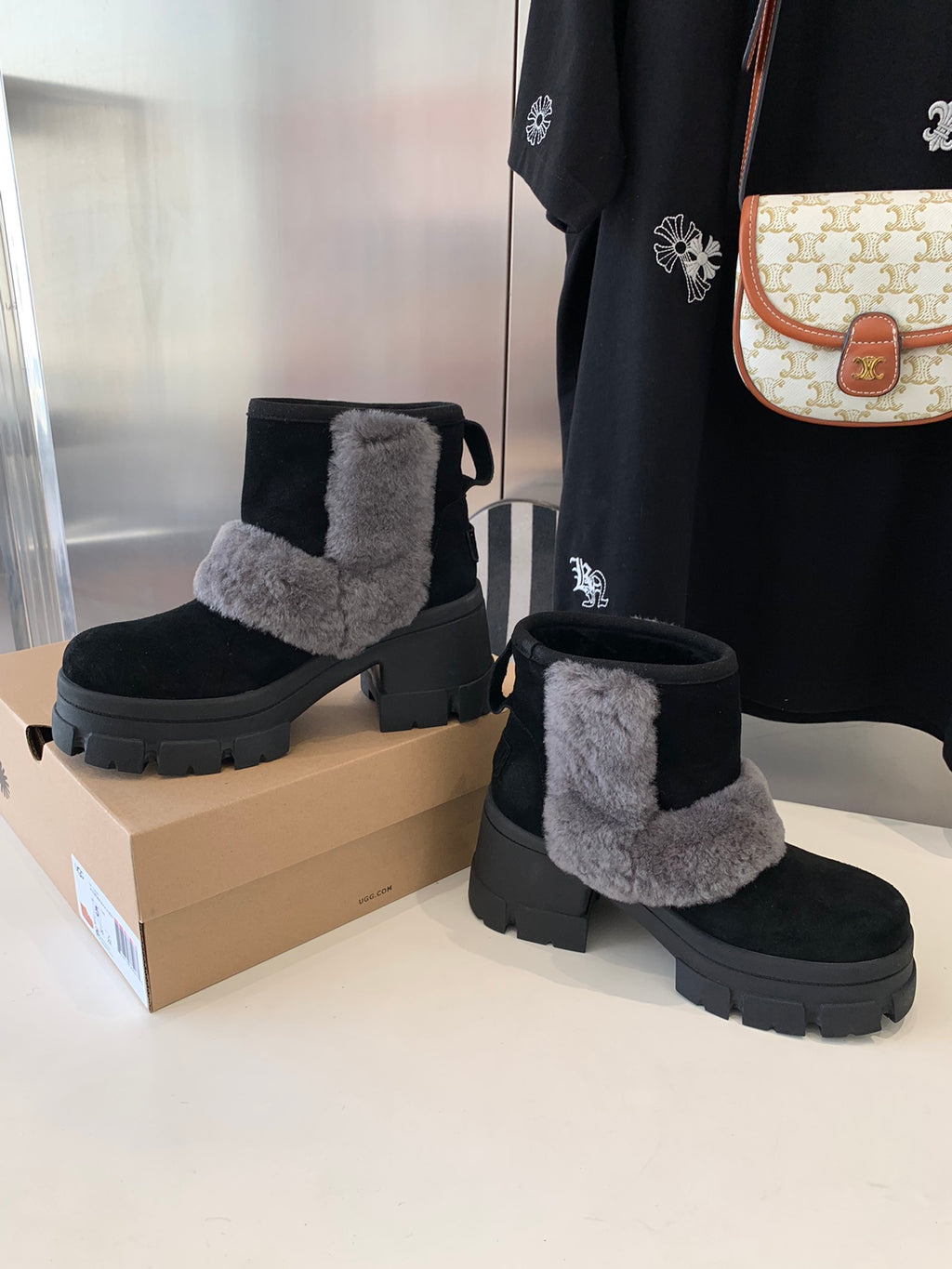 Winter Platform Wedge Snow Boots