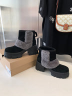 Winter Platform Wedge Snow Boots