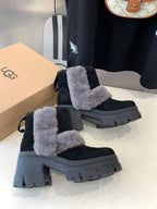 Winter Platform Wedge Snow Boots