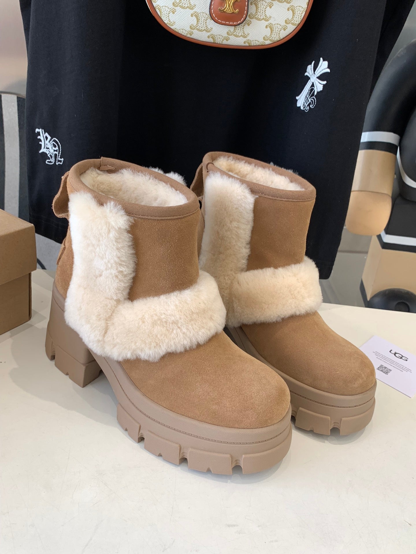 Winter Platform Wedge Snow Boots