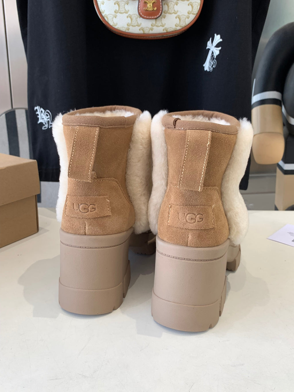 Winter Platform Wedge Snow Boots