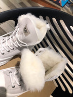 Shearling Lined Winter Boots