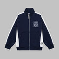 Contrast-Stitch Embroidered Tracksuit Set