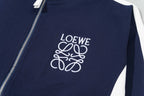 Contrast-Stitch Embroidered Tracksuit Set