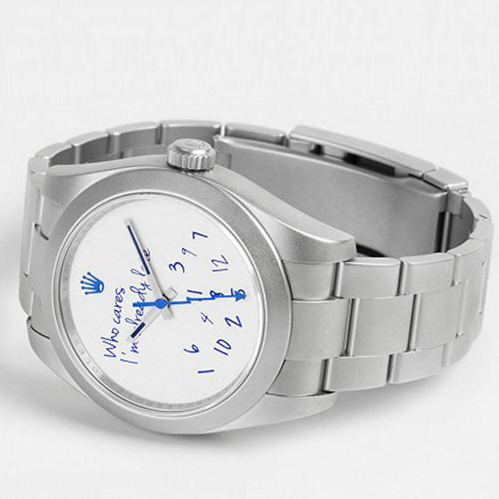 conic Day-Date Style Automatic Watch