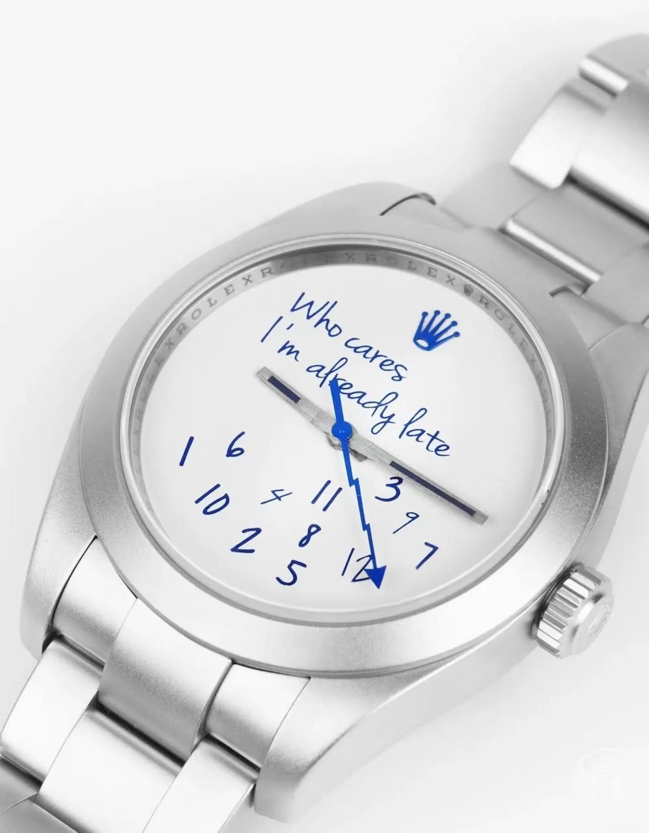 conic Day-Date Style Automatic Watch