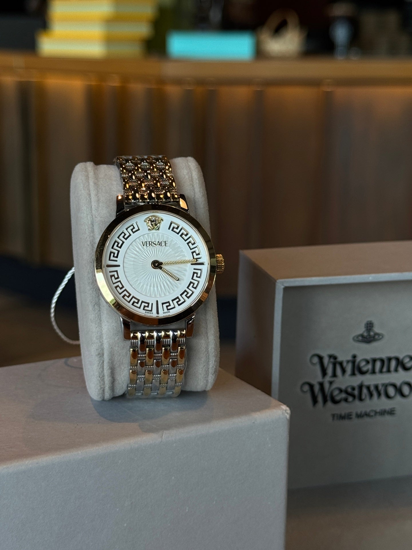 Greca Fortuna Gold-Tone Watch