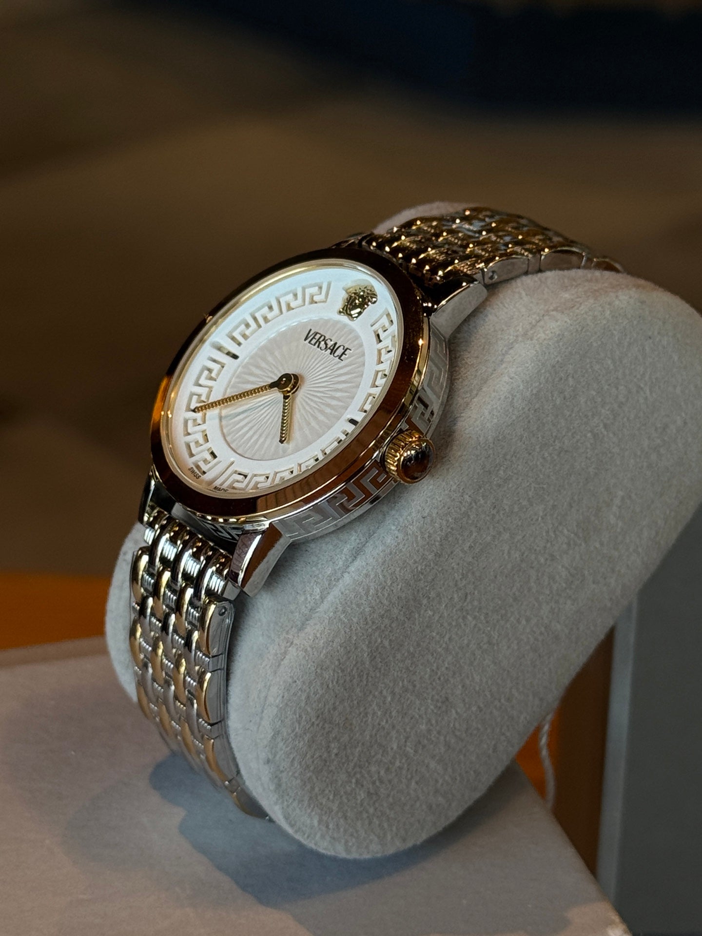 Greca Fortuna Gold-Tone Watch