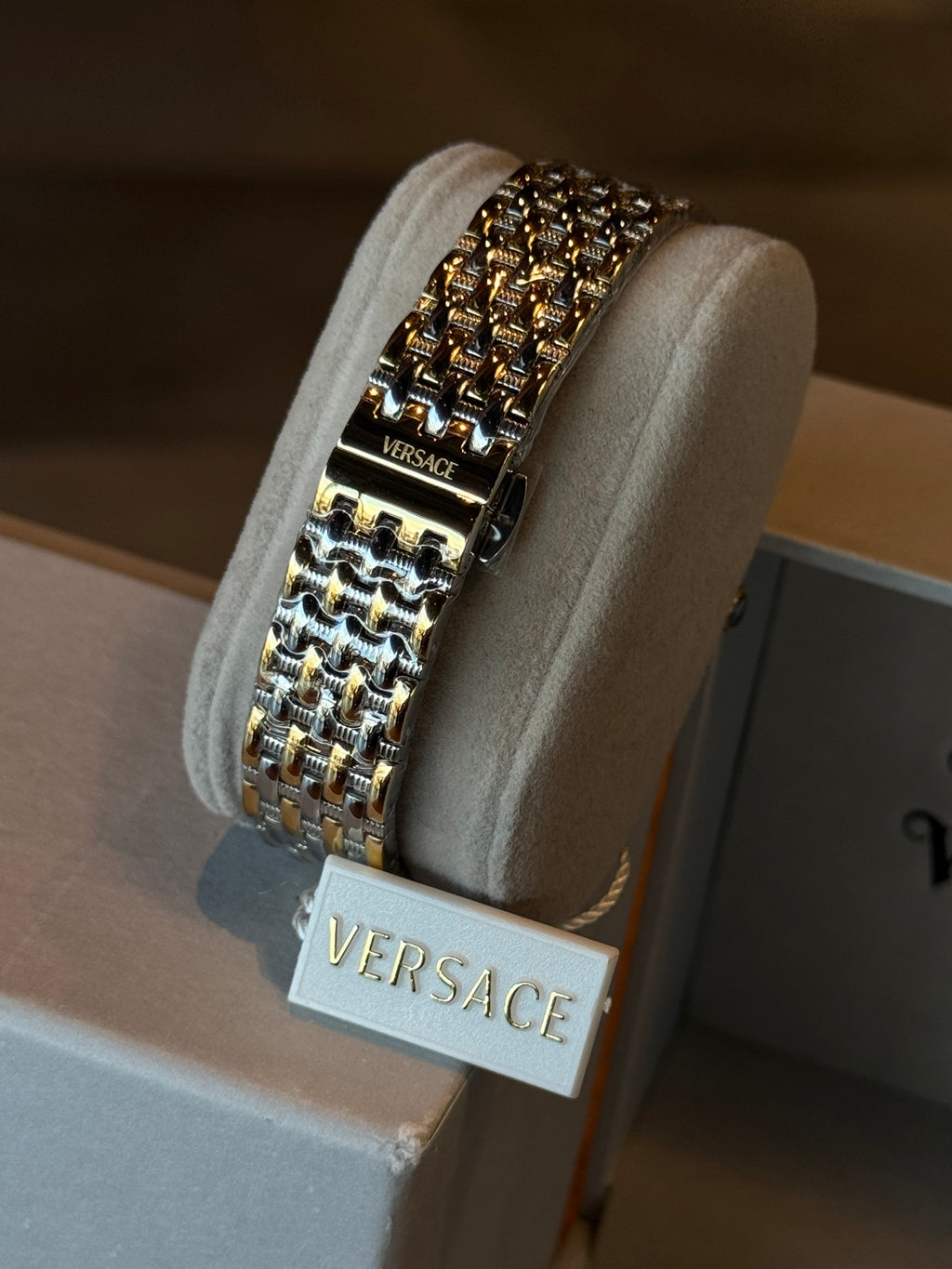 Greca Fortuna Gold-Tone Watch