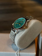 Greca Fortuna Silver-Tone Watch