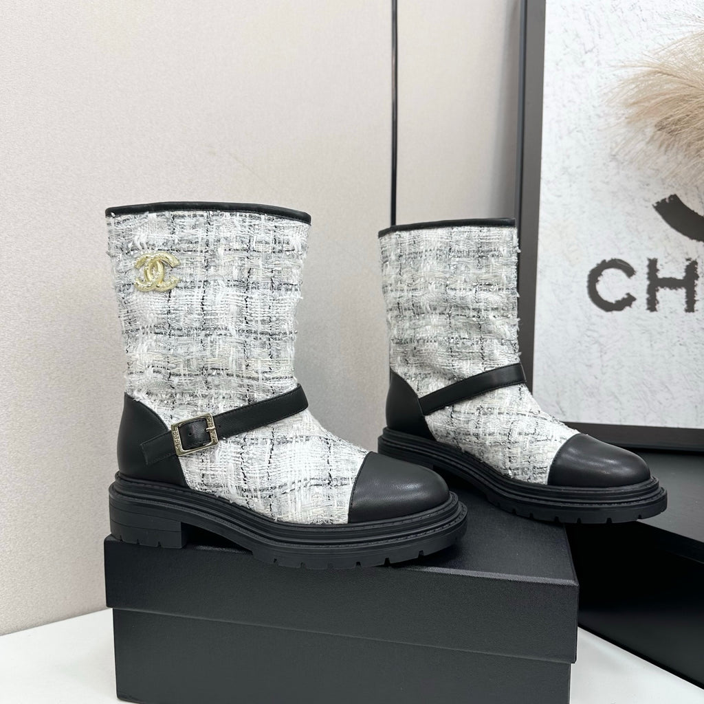 Classic Slip-On Mid-Calf Boots