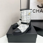 Classic Slip-On Mid-Calf Boots