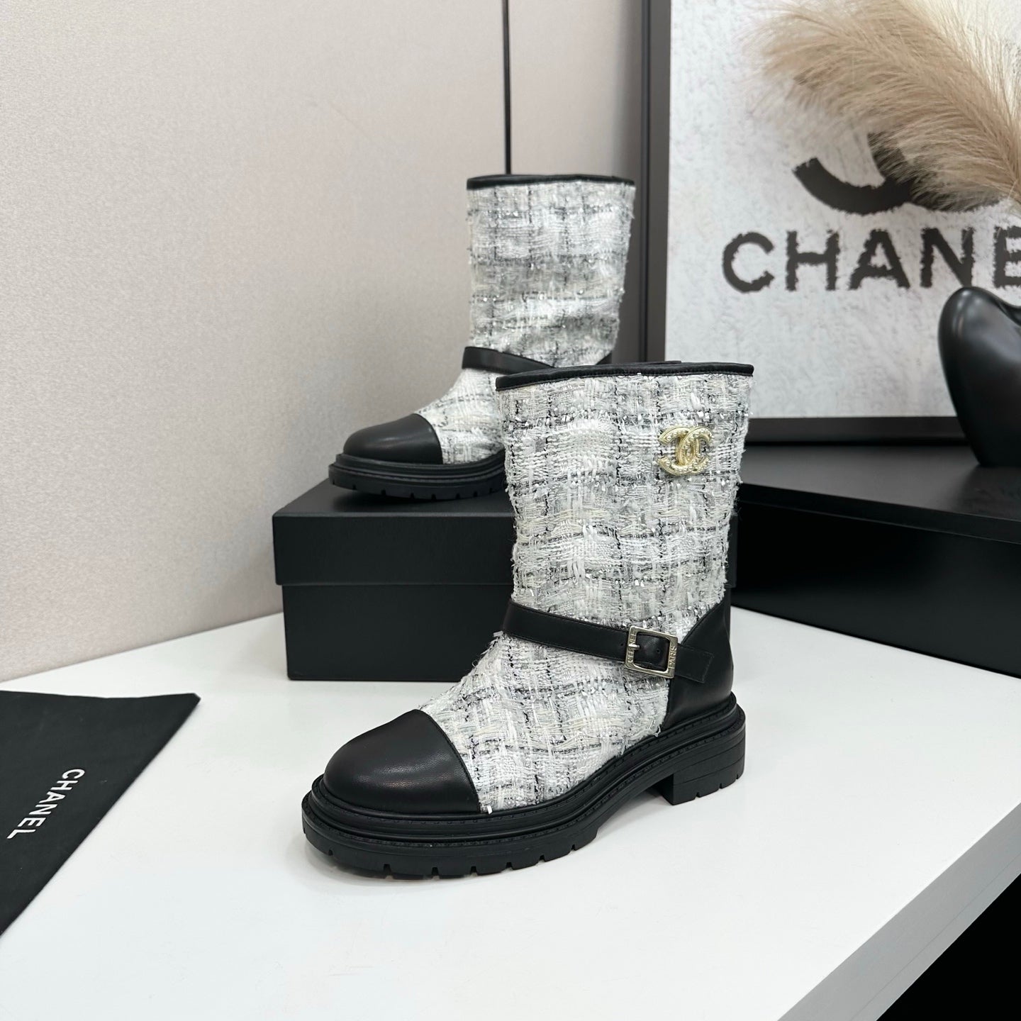 Classic Slip-On Mid-Calf Boots