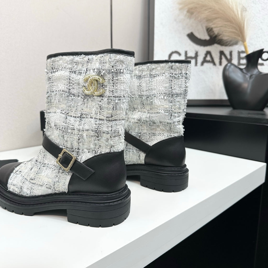 Classic Slip-On Mid-Calf Boots
