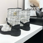 Classic Slip-On Mid-Calf Boots