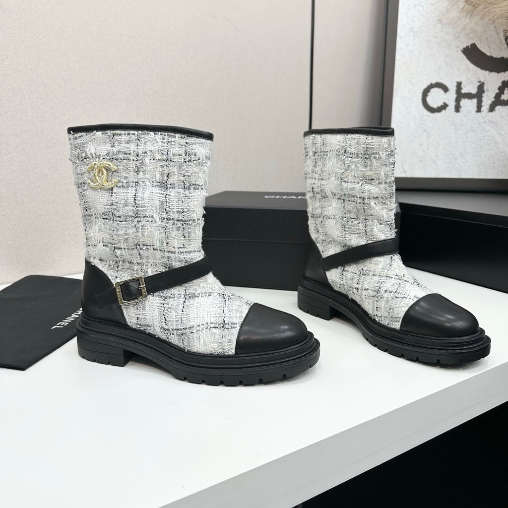 Classic Slip-On Mid-Calf Boots