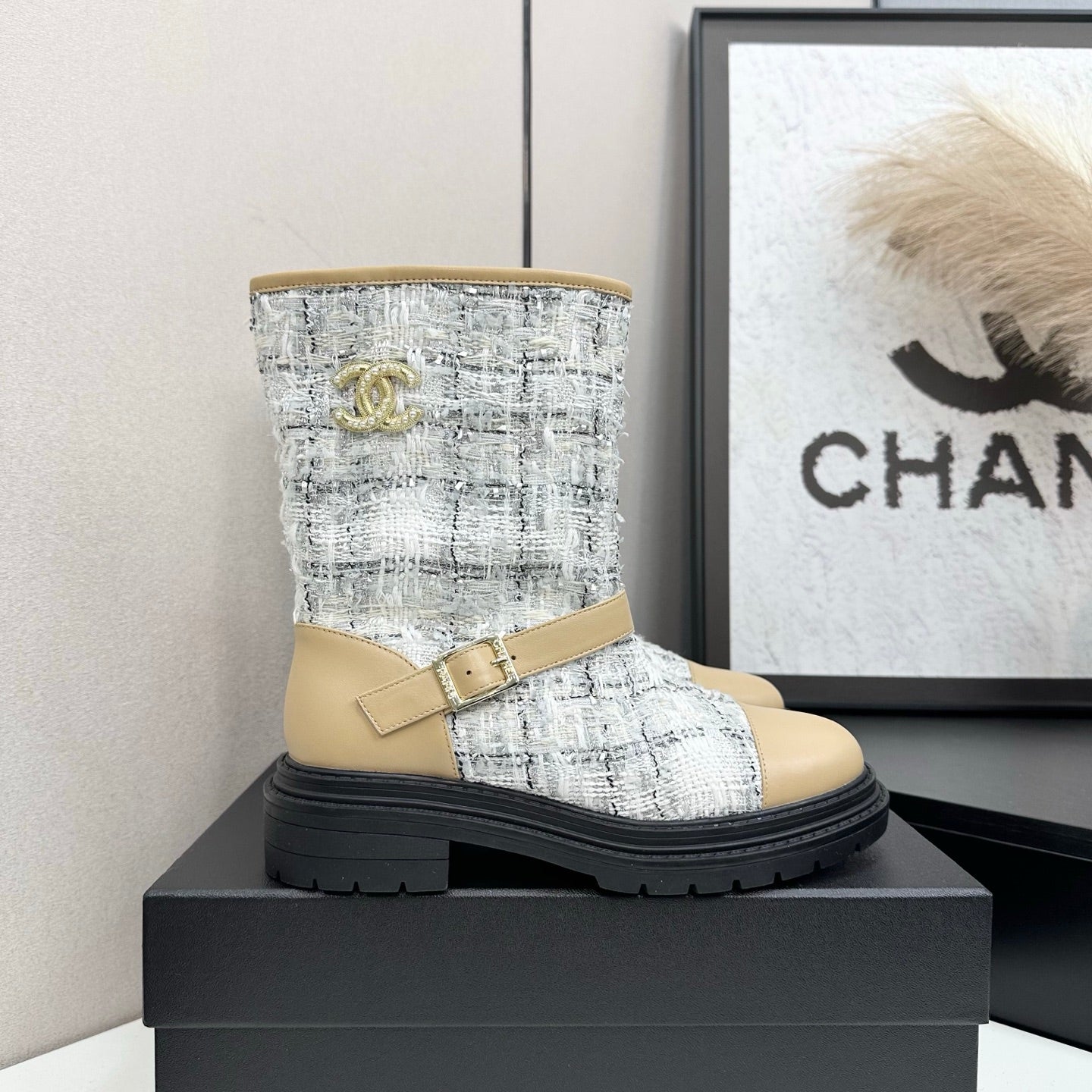 Classic Slip-On Mid-Calf Boots