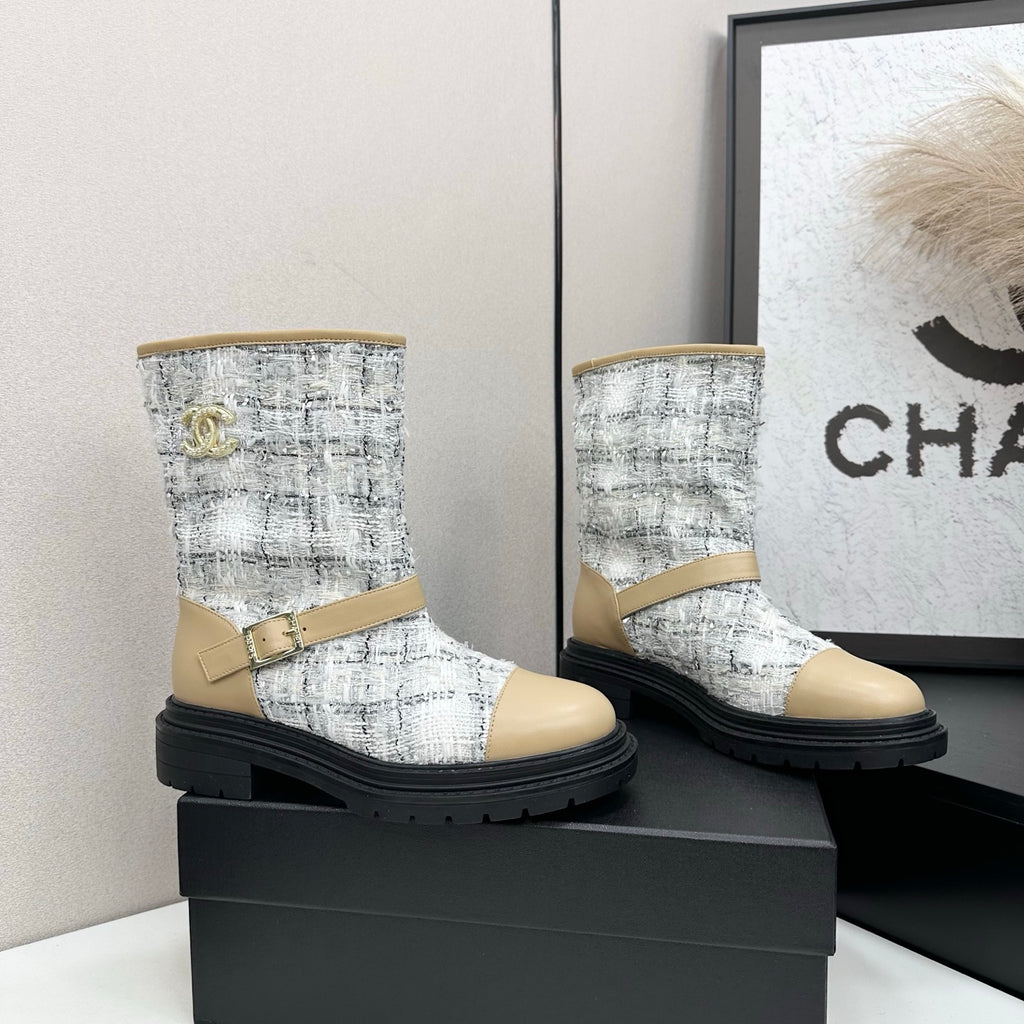 Classic Slip-On Mid-Calf Boots