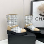 Classic Slip-On Mid-Calf Boots