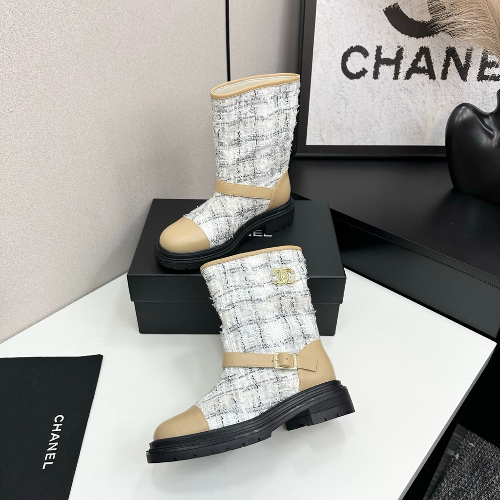 Classic Slip-On Mid-Calf Boots