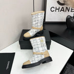 Classic Slip-On Mid-Calf Boots