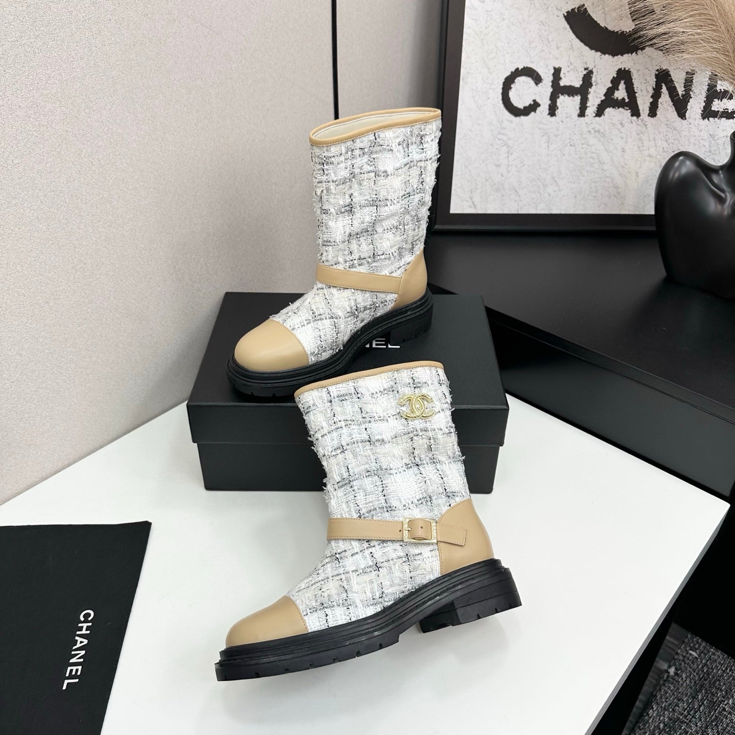 Classic Slip-On Mid-Calf Boots