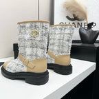 Classic Slip-On Mid-Calf Boots