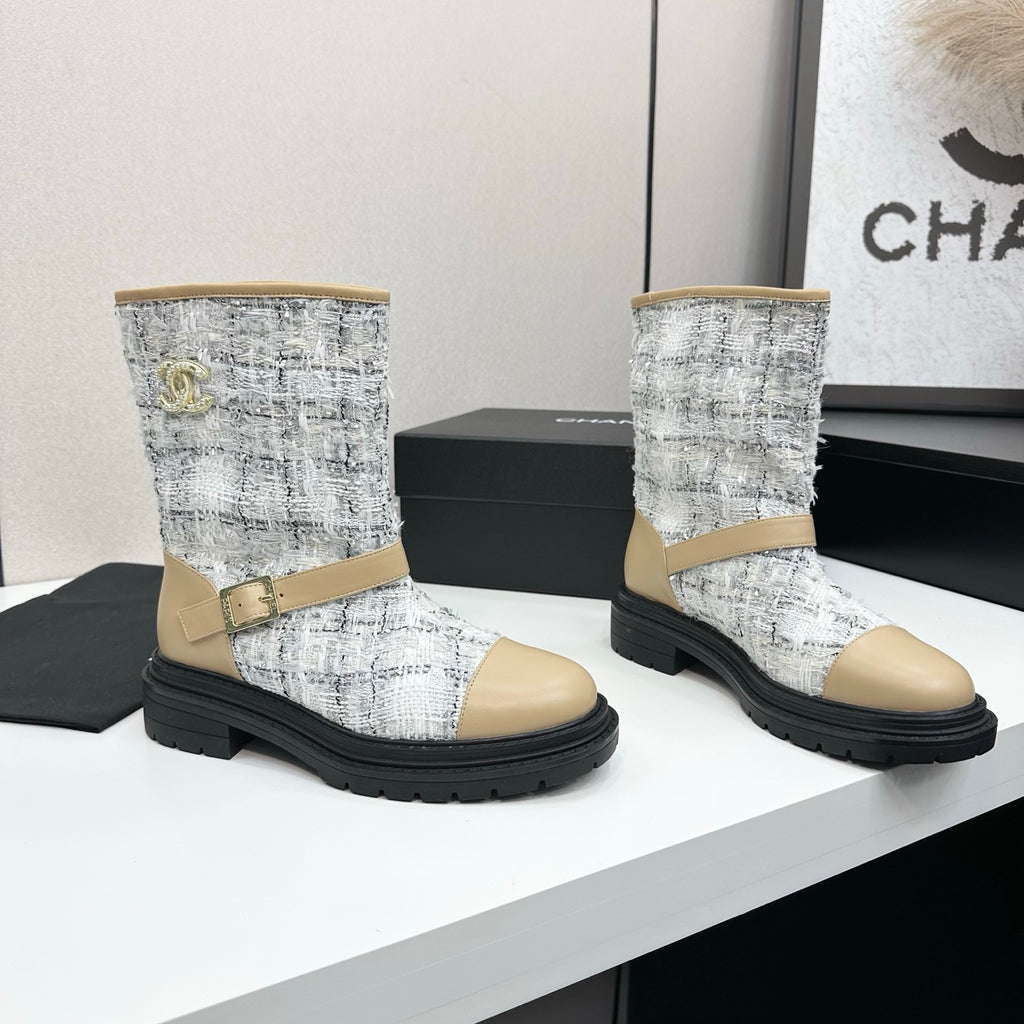 Classic Slip-On Mid-Calf Boots