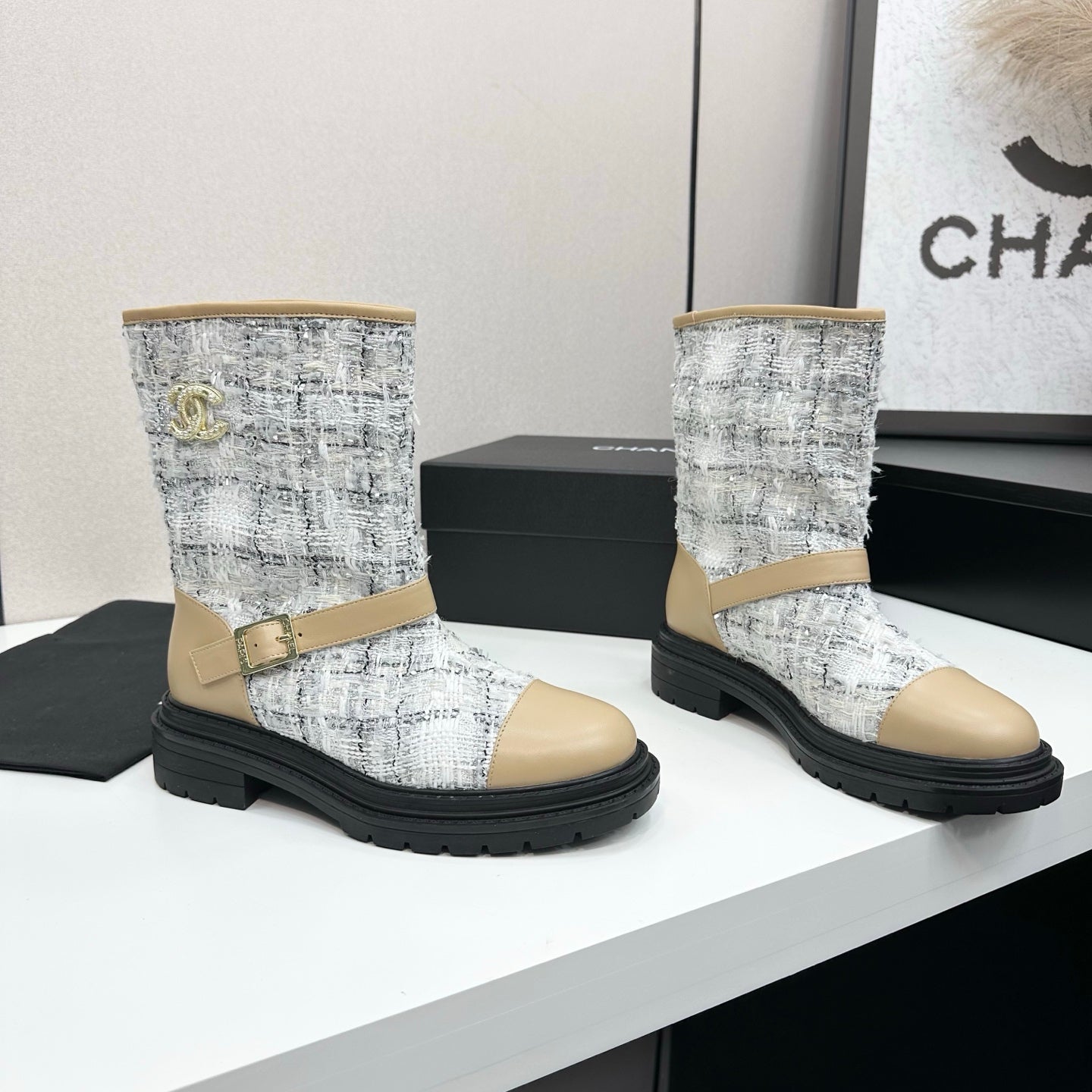 Classic Slip-On Mid-Calf Boots