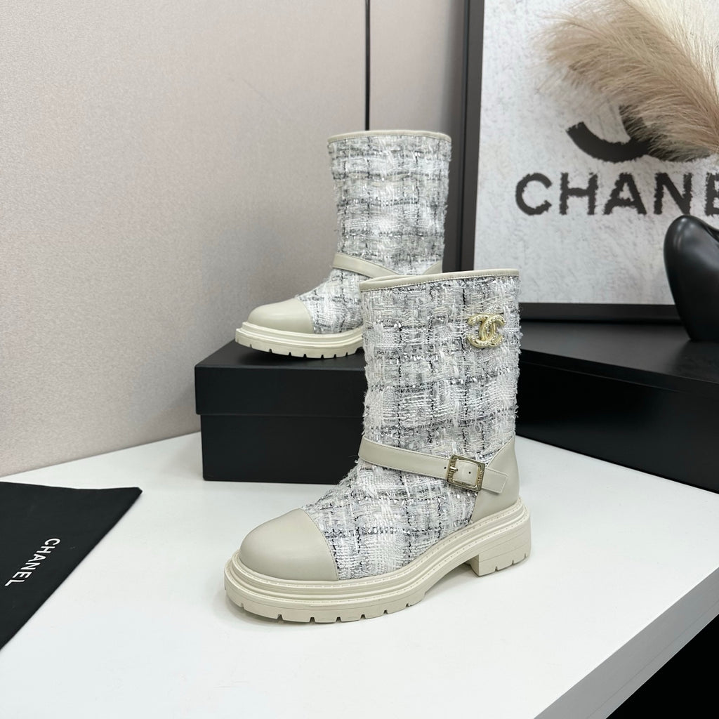 Classic Slip-On Mid-Calf Boots