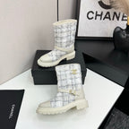 Classic Slip-On Mid-Calf Boots