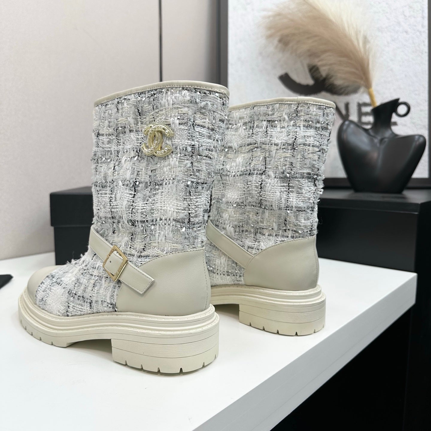 Classic Slip-On Mid-Calf Boots