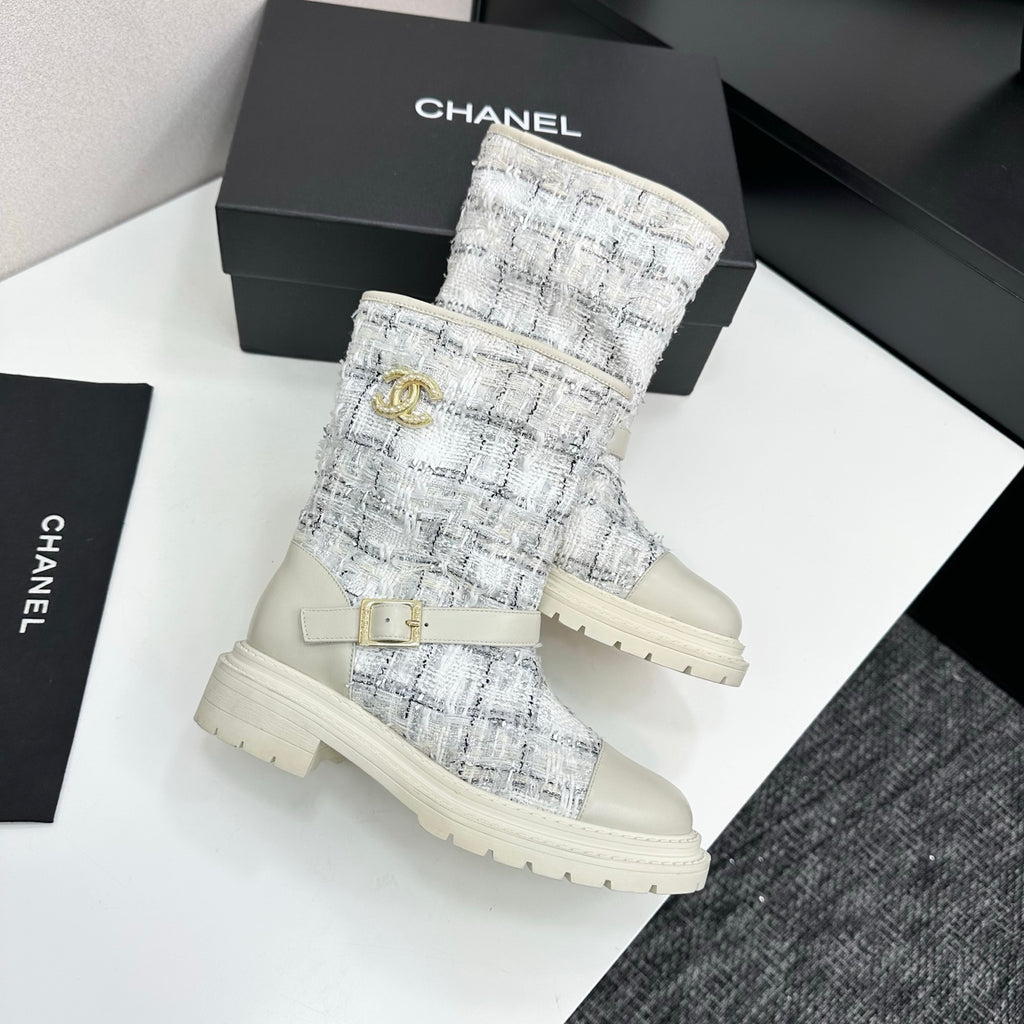 Classic Slip-On Mid-Calf Boots