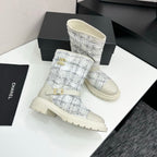 Classic Slip-On Mid-Calf Boots