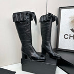Premium Leather Short Ankle Boots