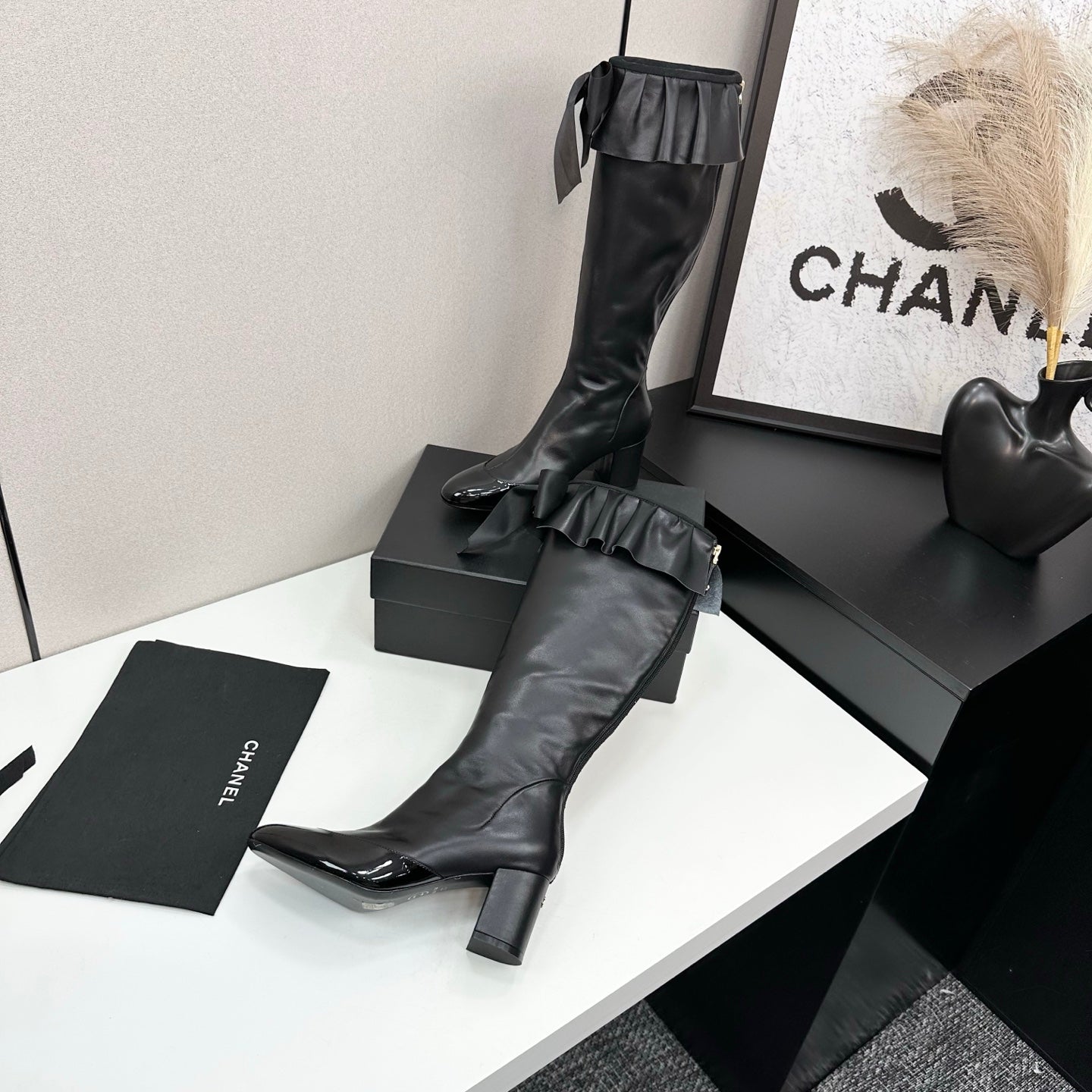 Premium Leather Short Ankle Boots