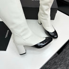 Premium Leather Short Ankle Boots