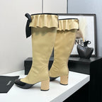 Premium Leather Short Ankle Boots