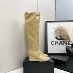 Premium Leather Short Ankle Boots