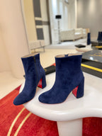 Jane Square-Heel Ankle Boots