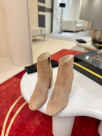 Jane Square-Heel Ankle Boots