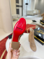 Jane Square-Heel Ankle Boots