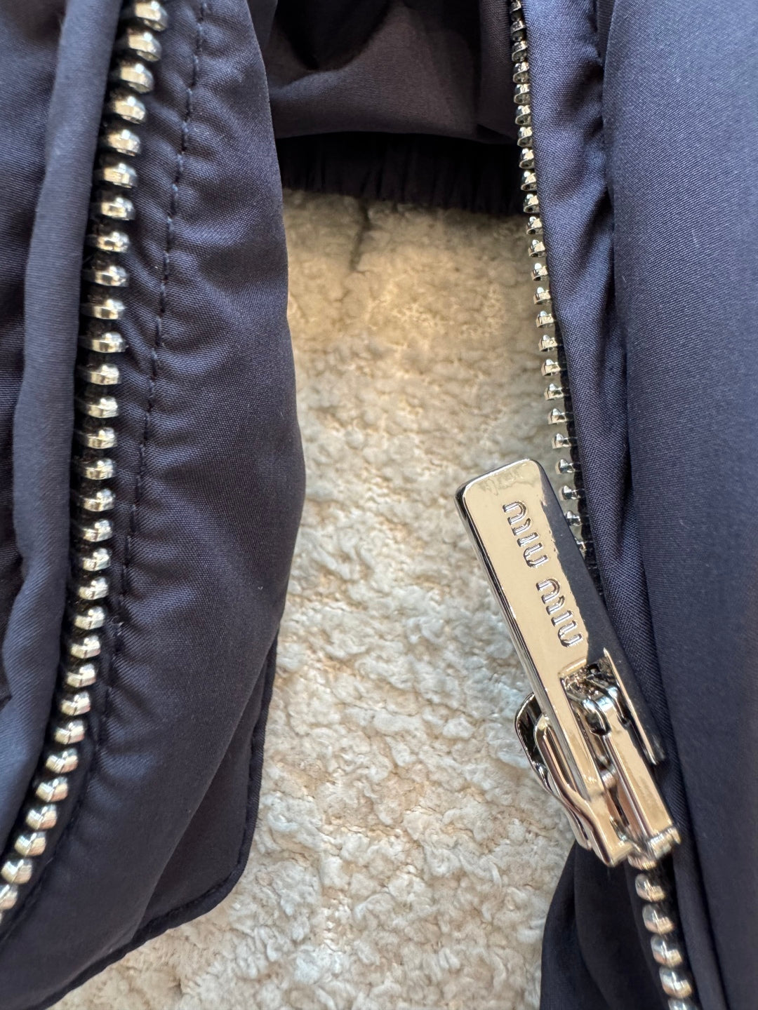 Cropped Down Jacket – Technical Piping Edition