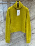 Wool Turtleneck Sweater – Soft Butter Yellow