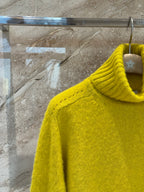 Wool Turtleneck Sweater – Soft Butter Yellow