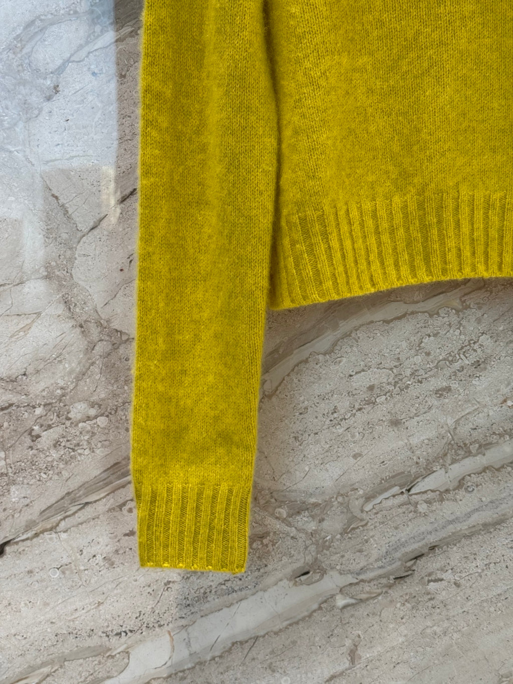 Wool Turtleneck Sweater – Soft Butter Yellow